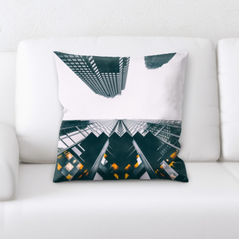Microsuede Throw Pillow