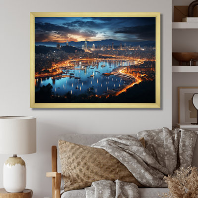 «Barcelona Beautiful Cityscape I», reproduction