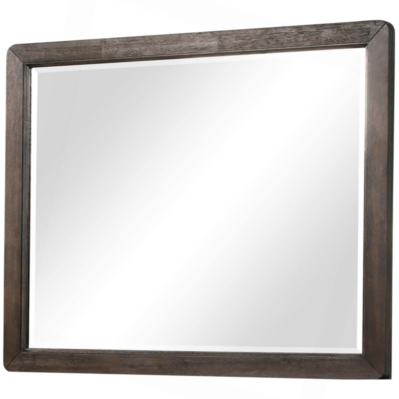 Miroir brun antique