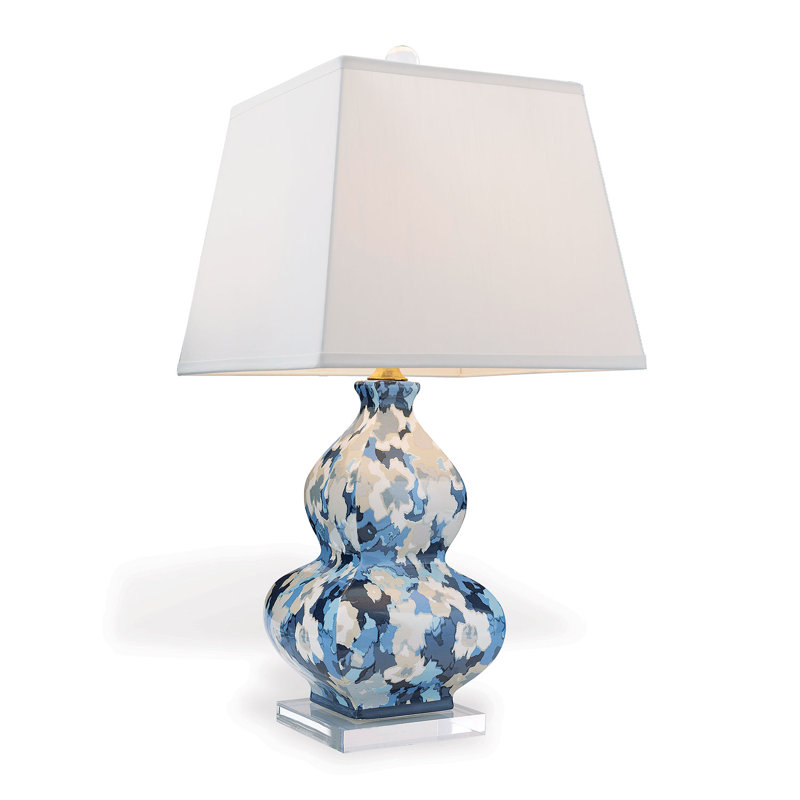 Rousham Table Lamp, Blue