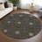 Machine Washable Indoor/Outdoor Erfried ACN2409 Global Rug-1875583297