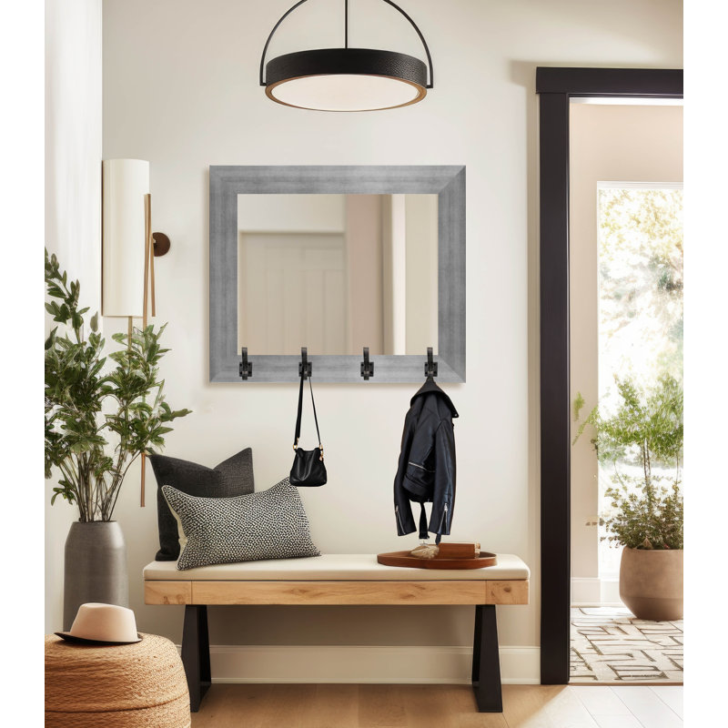 Miroir Tecopa, Weathered Grey/Steel