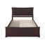 Lit plateforme en bois massif Fleenor avec pied de lit et tiroirs de rangement assortis-24578816-24578814