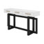 Console élégante avec trois tiroirs, table d'entrée très longue