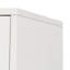 Armoire de rangement murale de salle de bain avec deux portes, une fente pour papier hygiénique et des tablettes réglables pour une organisation polyvalente