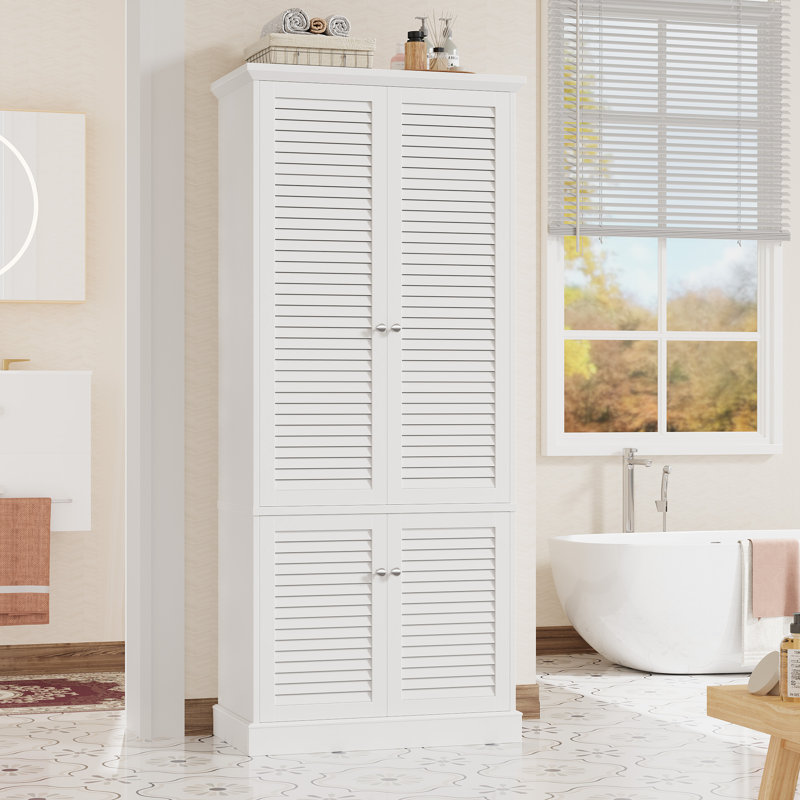 4-Door Manufactured Wood Bathroom Cabinet