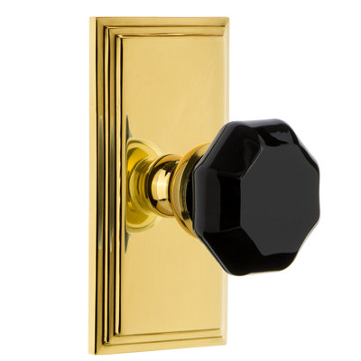 Grandeur Carré Passage with Lyon Door Knob