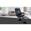 Fauteuil inclinable pivotant avec repose-pieds Amardo-1811068614