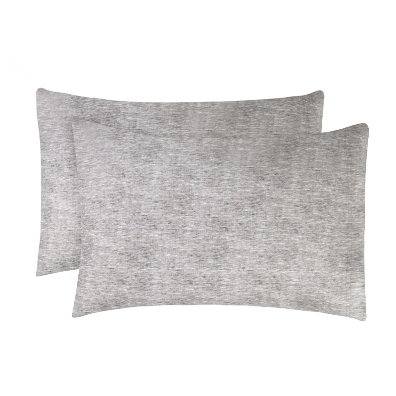 Taies d'oreiller modernes et supérieures Superior Flange, Taie d'oreiller très grande, Gris anthracite