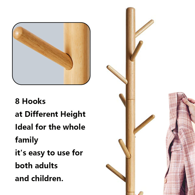 Coat Rack Freestanding, Natural