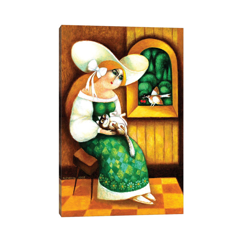 Albertina by Art Mirano - Gallery-Wrapped Canvas Giclée on Canvas, No Frame, 20.32 cm H x 30.48 cm W