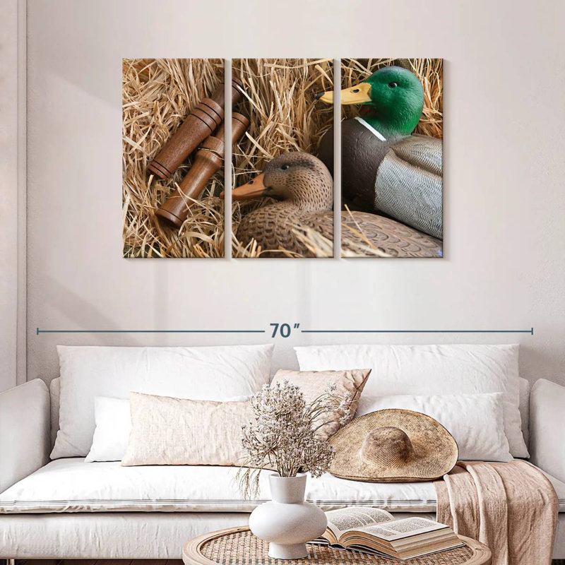 Duck Hunting Concept, 28" H x 45" W