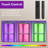 67" Floor Lamp with LED Lights, Touch & Remote Control, 3 Color Temperature, Dimmable Tall Corner Bookcase-422845793-411613846