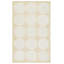 Fiorita Natural Geometric Light Beige/ White Area Rug-2060388354