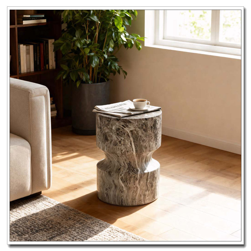 Outdoor Patio Accent Table Side