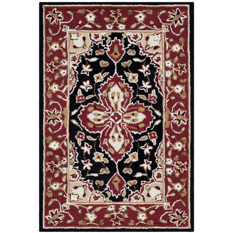 Eldorado Hand Hooked Performance Oriental Rug, Rectangle 3'6" x 5'1