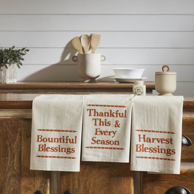 Kadedria Tea Towel Set of 3 19x28