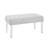 Audrey 35" Backless Glam Upholstered Bench with Acrylic Legs-1450495478