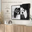 Impression sur toile de contrôleur de jeu grunge-116577446