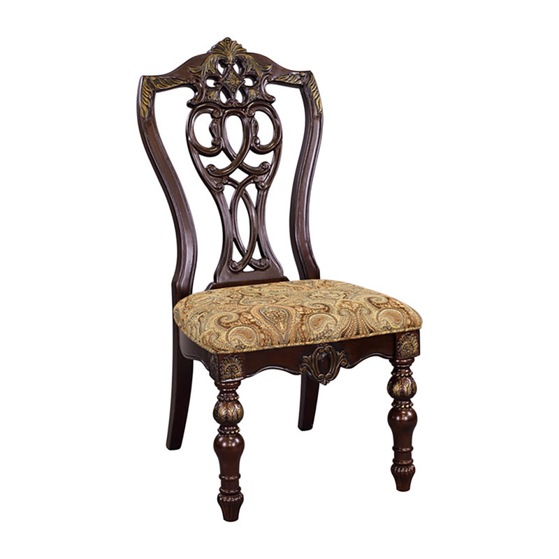 Ensemble de 2 chaises d'appoint en tissu Scofield