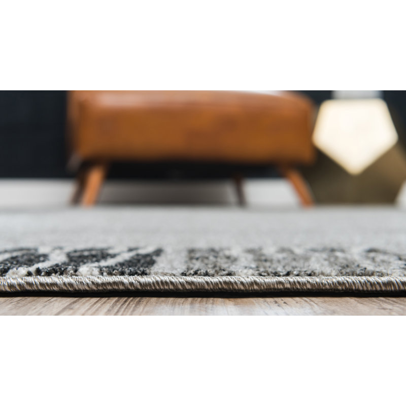 Geometric Area Rug, Rectangle 244 x 345cm