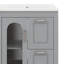Meuble-lavabo autoportant 24 po avec 2 tiroirs et porte réglable 24 po avec lavabo, tablette réglable