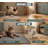 This 24 x 15 in double-layer litter mat uses soft, paw-friendly EVA and a honeycomb trapping surface; waterproof, non-slip construction and a urine-resistant layer protect underneath, and cleanup can be done by shaking or rinsing.