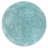 Mullins Hand Tufted Shag Polyester Eco-Friendly Area Rugs - Rectangle, Turquoise White Color, Plain Solid Design, High Pile Thick Handmade Anti Skid Area Rugs for Living Room, Bed Room-606393500