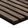 SereniSlats 94.5 In. x 9.5 In. 3D Fluted Wood Slat Acoustic Sound Absorbing Wall Paneling