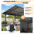 Freestanding Gazebo Outdoor Pergola For Patio-123855955