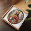 Portrait de vitrail, panneaux de vitrail Suncatcher pour décor de fenêtre-129204504
