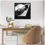 Vinyl Record Player by Alicia Abla Framed Canvas Wall Art Print