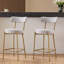 Tabouret d'appoint en métal Bainton-1100908800