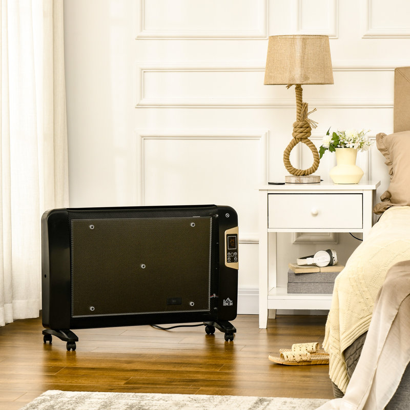HOMCOM 1000 Watt 6824 BTU Electric Panel Space Heater