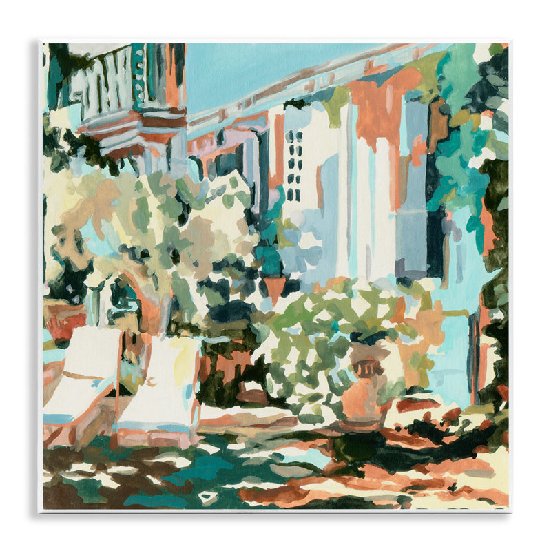 Art mural, "City Street Abstraction" par Melissa Wang