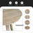 4 - Person Extendable Trestle Dining Set-1025976393