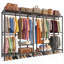 224 cm Adjustable Clothes Rack-1115613164