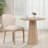 Coleman 30" Stone Pedestal Dining Table
