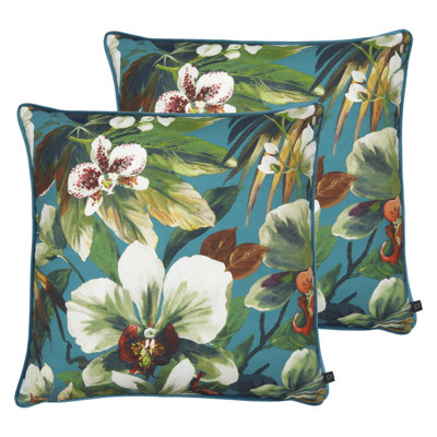 Floral Square Cushion