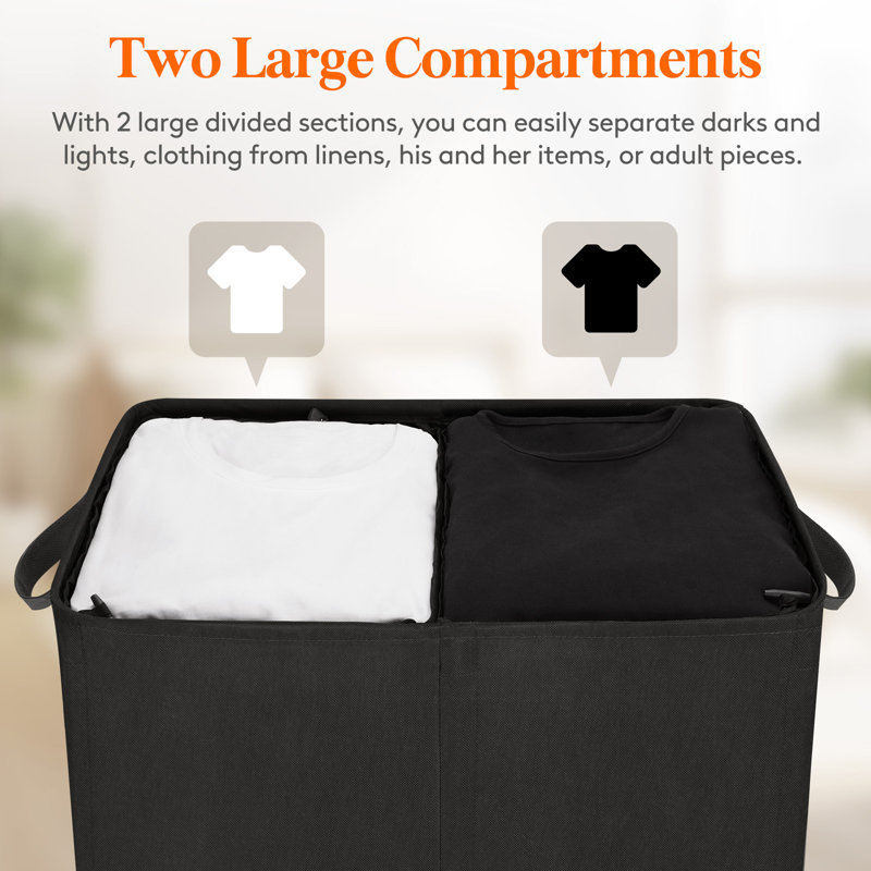 EMBRUP Fabric Laundry Hamper