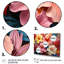 Hibiscus coloré, fleurs, harmonie florale I - Hibiscus, art mural-135799231-135799234