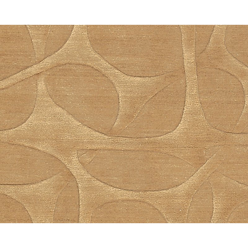 Molecular Wool Geometric Area Rug in Gold, Rectangle 6' x 9'