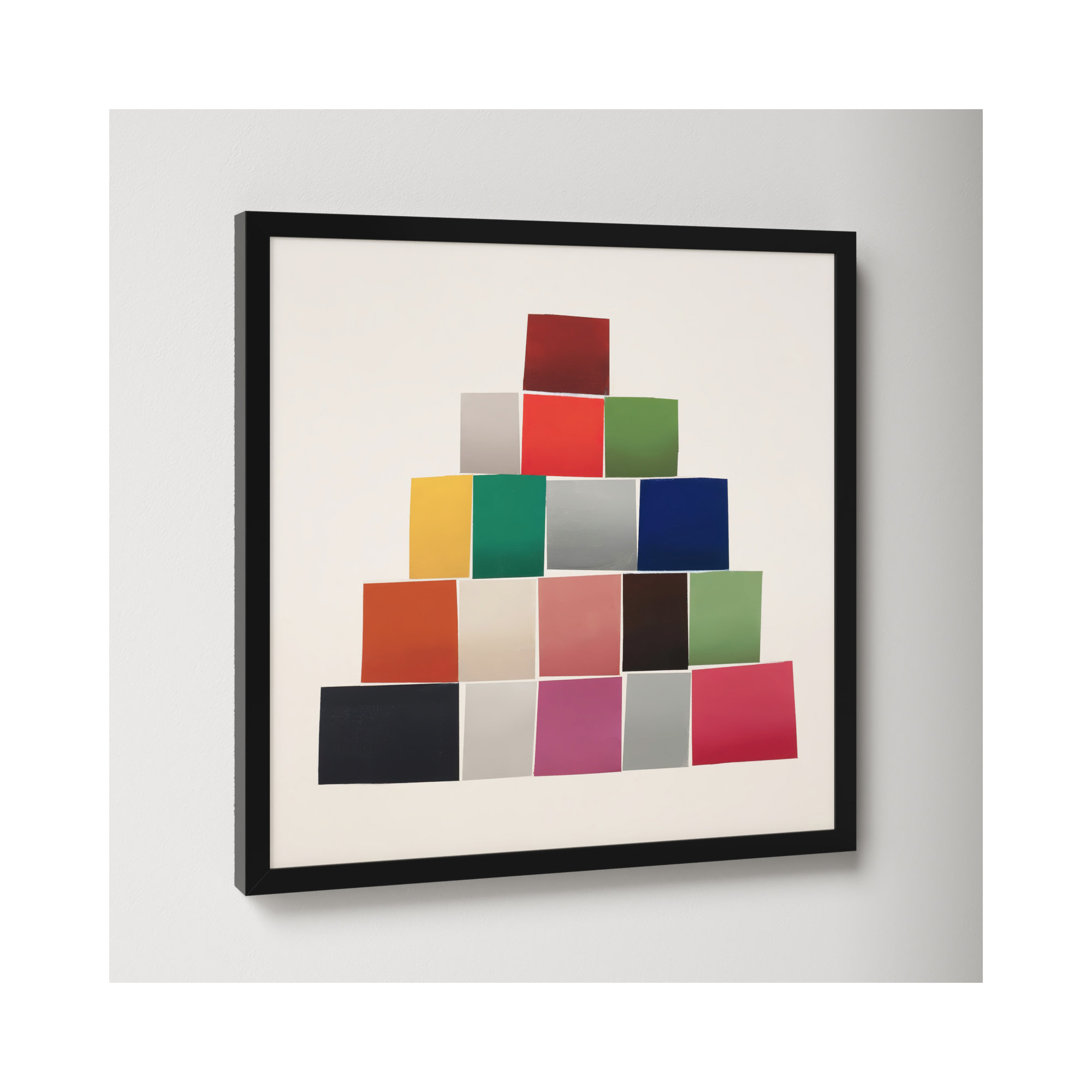 Jewels 2 by Lee Lessem, Black Framed, 16" W x 16" H