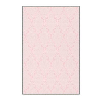 Stylish Hall Carpet, 2.6 x 6.6 Feet, 100% Polyester, 0.3 in Pile Height | Antibacterial, Non-Slip PVC Felt Dot Underside | 3D Digital Print, Machine Washable, Ideal for Entryway & Living Spaces