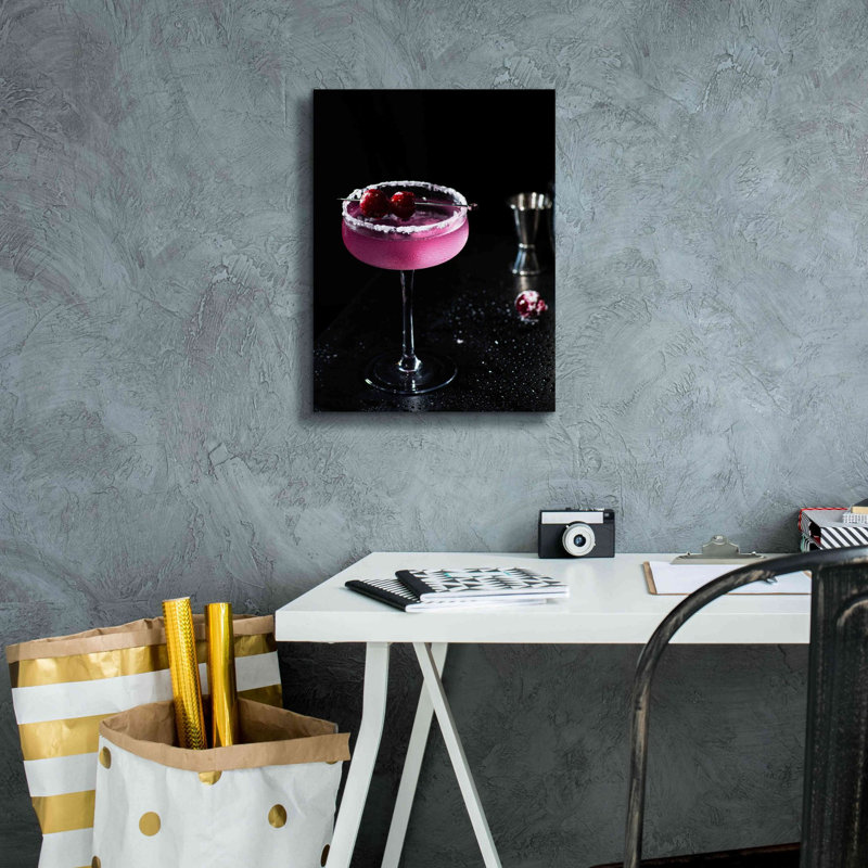Latitude Run® «Purple Rain» par Epic Portfolio, art mural sur toile, H 16 po x l 12 po x P 0,75 po