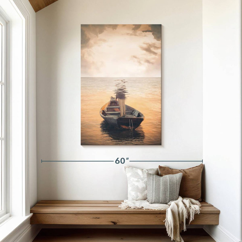 Kelan Glassea, 45" H x 30" W