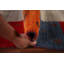 Striped Handmade Gabbeh Indian Area Rug 8x10