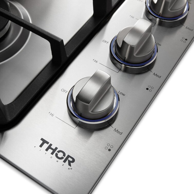 TGC3601 by Thor Kitchen - 36 Inch Professional Drop-in Gas Cooktop
