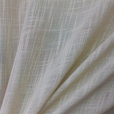 Origin Fabric | Solid Textured Sheer Fabric | Color Stone