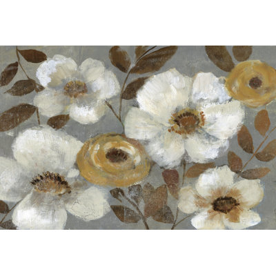 " Sienna Spray II " by Jennifer Goldberger Painting Print